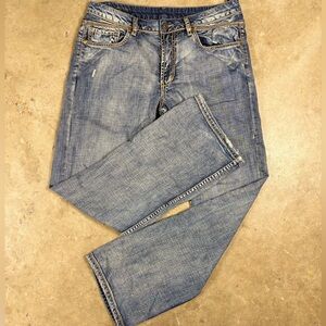 Buffalo David Bitton Distressed Denim Jeans 34x34